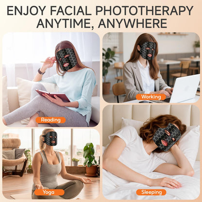 LED Red Light Therapy Face Mask