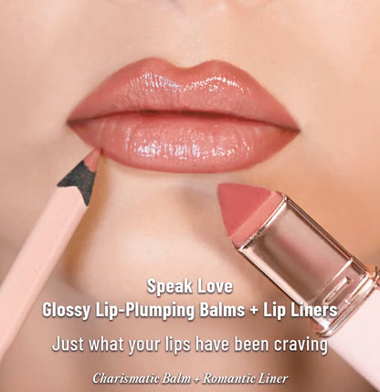 Speak Love Lip-Plumping Glossy Lip Balm