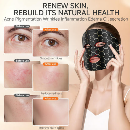 LED Red Light Therapy Face Mask