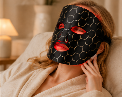 GlowMask Pro – LED Red Light Therapy Face Mask for Anti-Aging & Skin Renewal