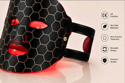 GlowMask Pro – LED Red Light Therapy Face Mask for Anti-Aging & Skin Renewal